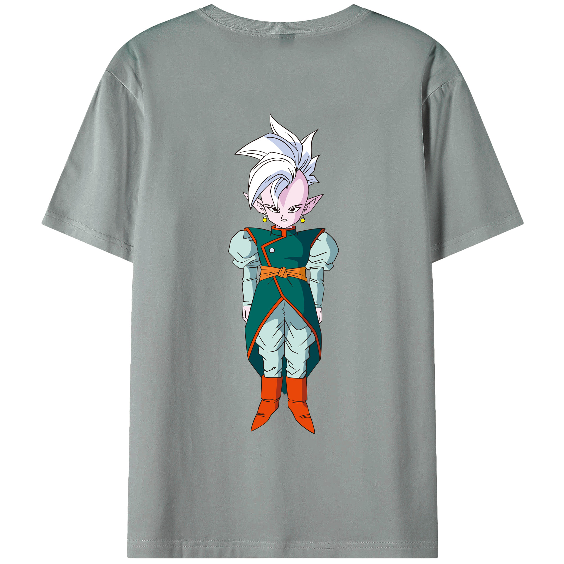 （画像用） ドラゴンボール DRAGON BALL 綿100％ メンズ半袖Tシャツ（バックプリント） 通気性